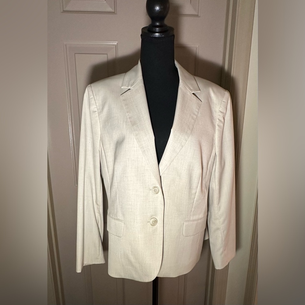 Jones New York Women's Beige Blazer
